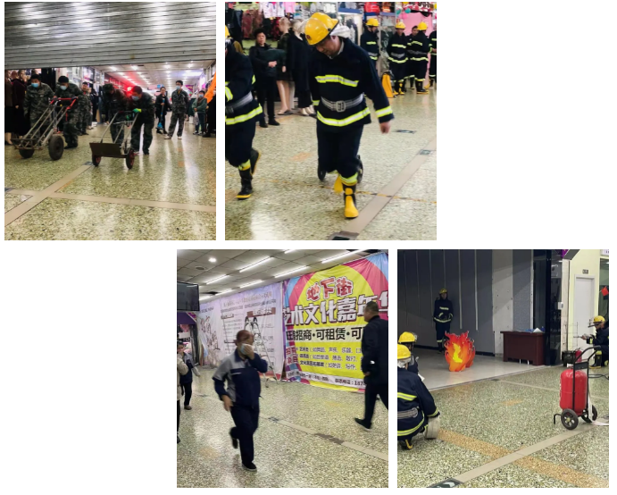 居安思危，防患未“燃”——鞍勤商業(yè)開展消防應(yīng)急逃生演練(圖2)