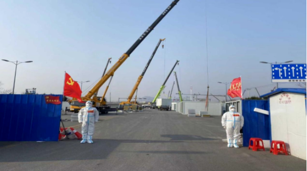 防疫接力，勇戰(zhàn)疫情——鞍勤、溫泉集團(tuán)全力保障健康驛站項(xiàng)目建設(shè)